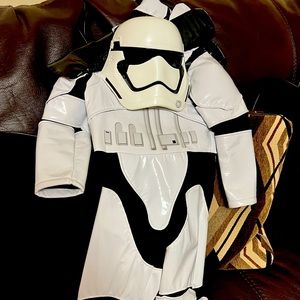 Little boys size 5-6 Storm trooper costume